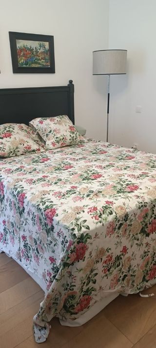 Funda nórdica diseño floral