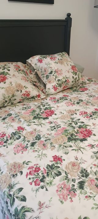 Funda nórdica diseño floral