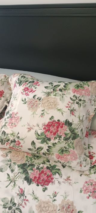 Funda nórdica diseño floral