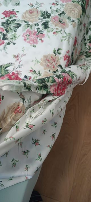 Funda nórdica diseño floral