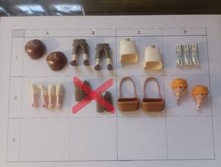 Despiece Playmobil SERIE 26 "Vendedor Periodicos".