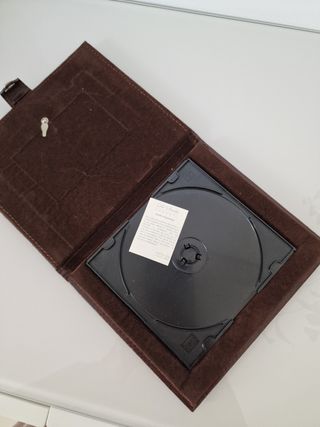 Porta Cd con cornice argento De Santis