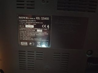 Tv Sony Bravia 32" KDL 32S4000