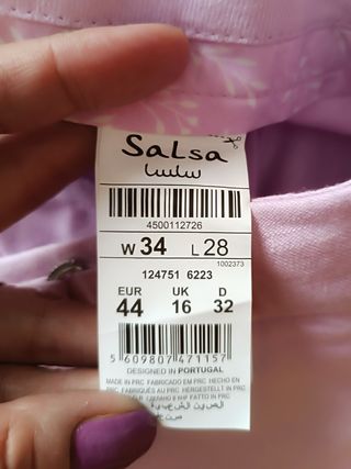 Pantalón Salsa Rosa