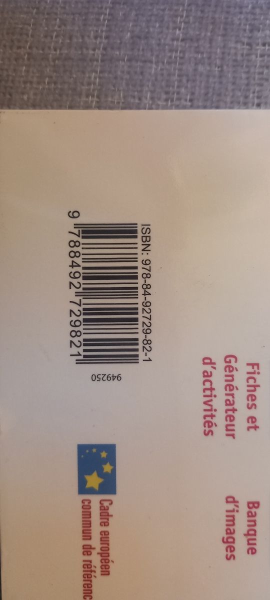 Libro de francés Vitamine et plus 1