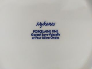 Platos hondos porcelana fina 3 unidades