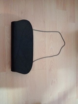 Bolso de mano negro de ceremonia Adolfo 