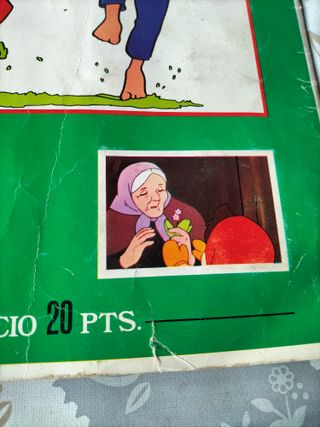 Álbum Heidi de editorial Fher año 1975, completo