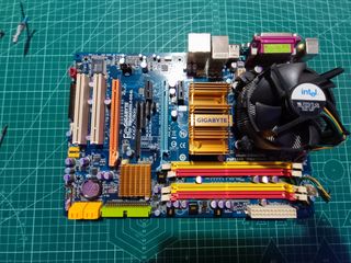 Placa base con SLI GA-N650SLI-DS4L + PROCESADOR