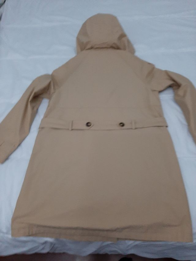 Gabardina niña color camel 11-12 años