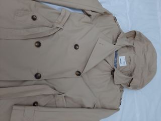 Gabardina niña color camel 11-12 años