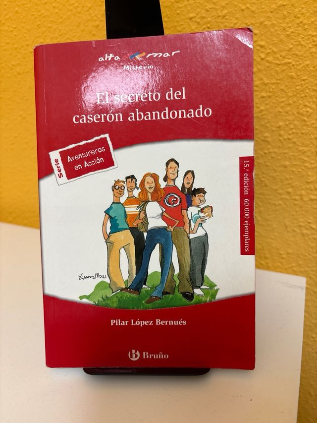Libro “El secreto del caserón abandonado”