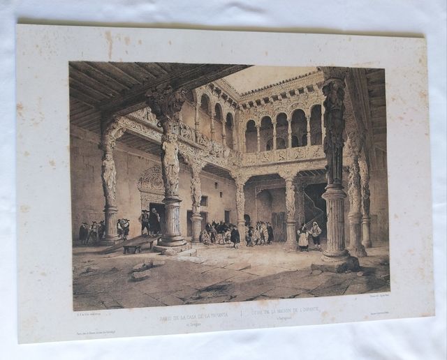 Litografías facsímil de Zaragoza