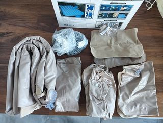 Colchón coche SUV beige