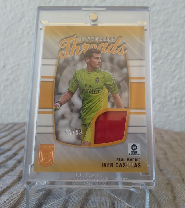 CASILLAS THROWBACK THREADS DONRUSS ÉLITE /99