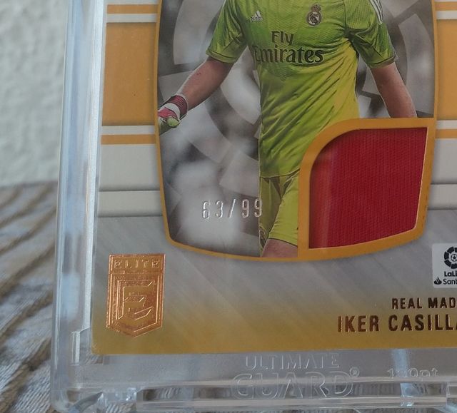 CASILLAS THROWBACK THREADS DONRUSS ÉLITE /99