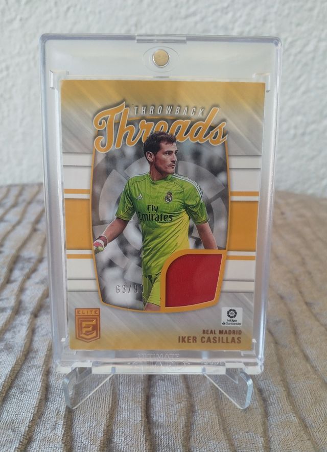 CASILLAS THROWBACK THREADS DONRUSS ÉLITE /99