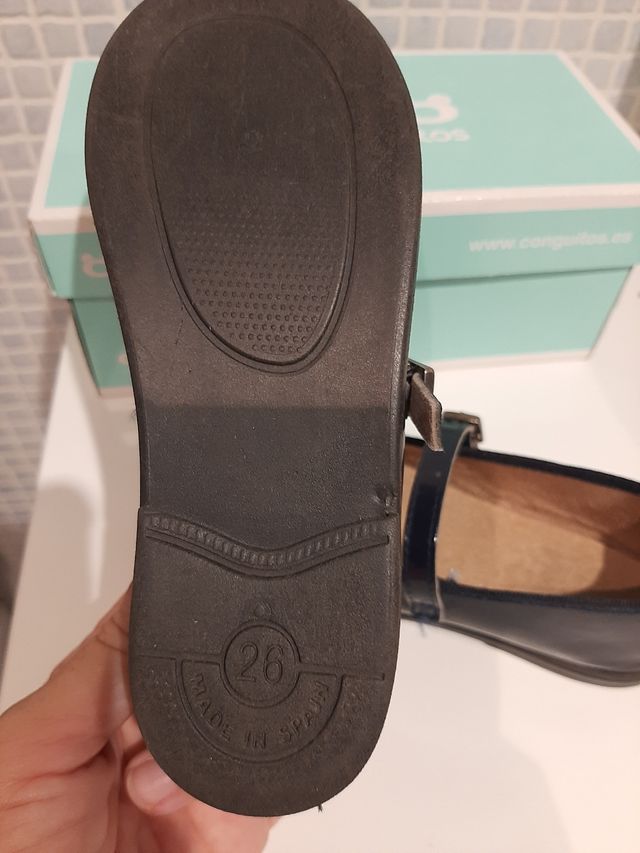 Merceditas azul número 26