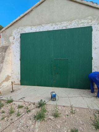 Portones de hierro