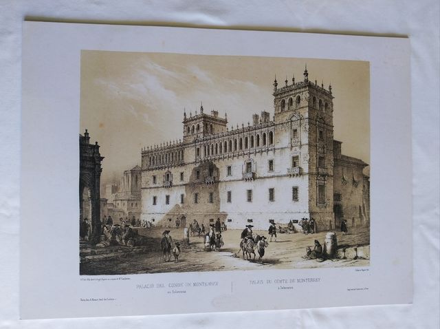 Litografía facsímil de Salamanca