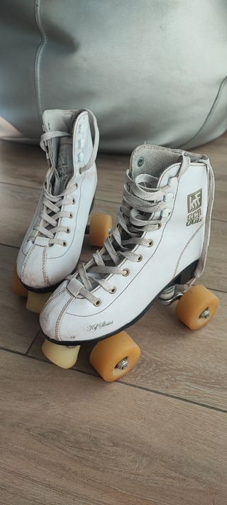 Patines KRF School QUAD blancos T36