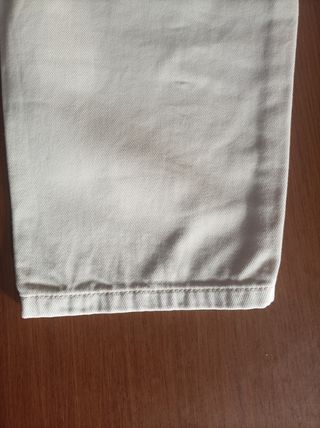 Pantalón tejano mujer crudo