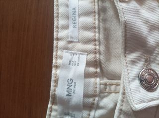 Pantalón tejano mujer crudo