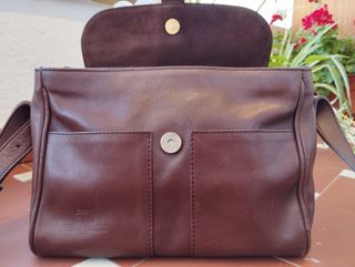 Bolso de piel auténtica 