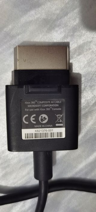 Cable Av Xbox 360 original