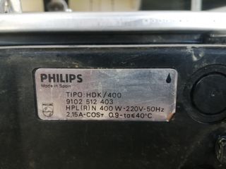 Campana de iluminación industrial