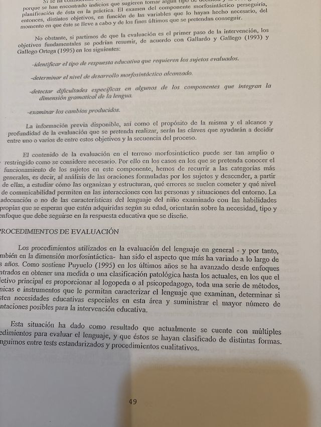 Dificultades de aprendizaje.Apuntes