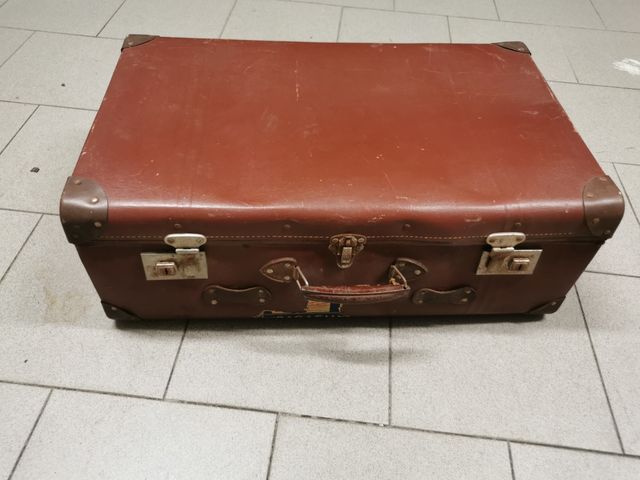 Valigetta in carnone vintage anni 1940