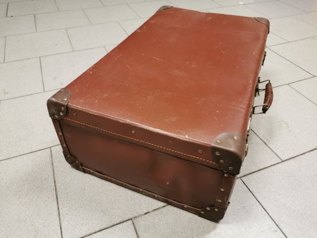 Valigetta in carnone vintage anni 1940