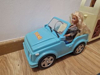 Muñeca Irene con coche y caballo