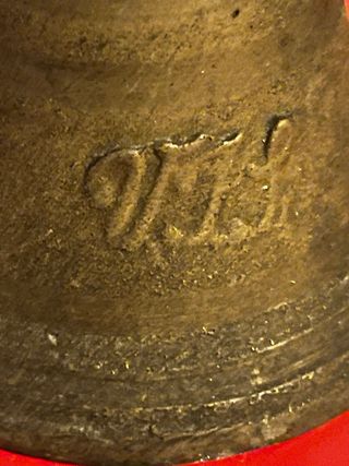 Antica campana bronzo