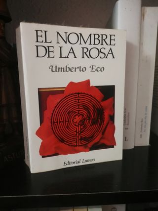 Lote cinco libros Umberto Eco