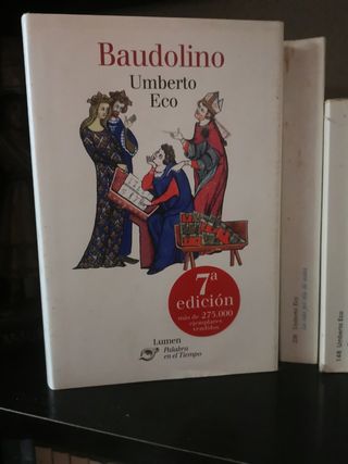 Lote cinco libros Umberto Eco