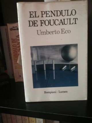 Lote cinco libros Umberto Eco