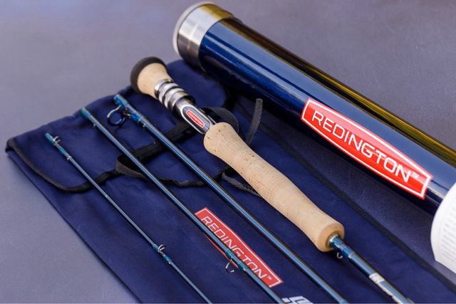 Caña Redington de grafito fly fishing pesca