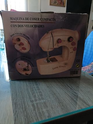 Maquina de coser de viaje