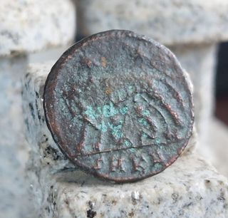 moneda Romana,Rómulo y Remo,antigua,numismatica