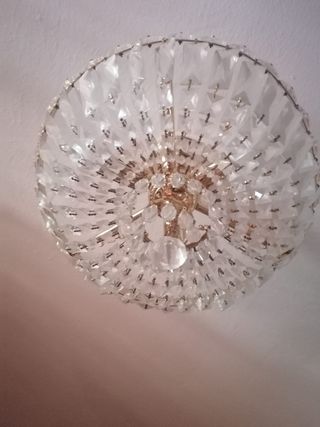 LAMPARA DE CRISTAL DE ROCA