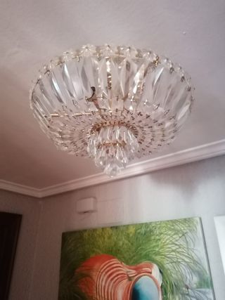 LAMPARA DE CRISTAL DE ROCA