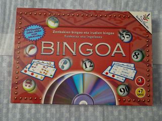 Juego de mesa Bingo DVD Euskera