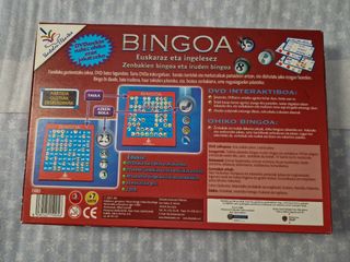 Juego de mesa Bingo DVD Euskera