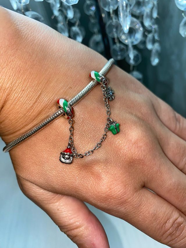 Charm Babbo Natale per bracciale Pandora