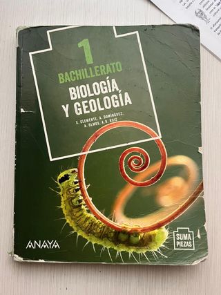 Libro biología 1bach