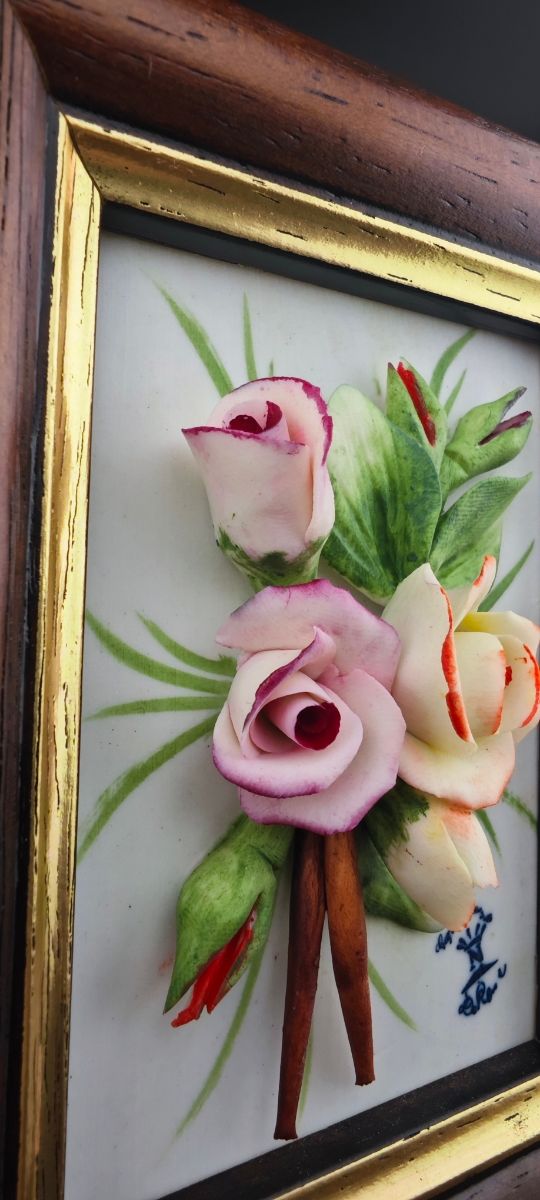 Cuadro porcelana Capadimonte