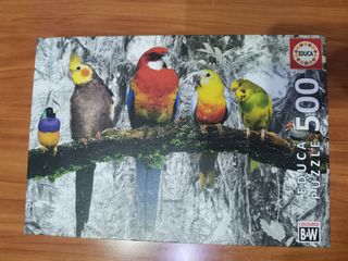 Puzzle 500 piezas loros 