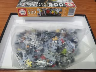 Puzzle 500 piezas loros 